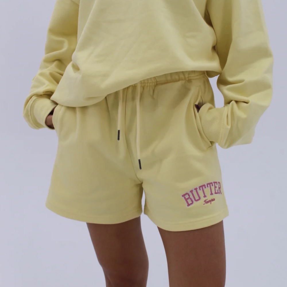 NEW Butter the Label Tampa Boutique Berries and Cream Sweatshorts